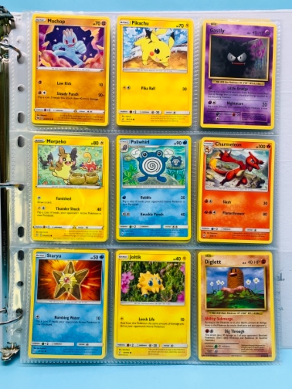 Photo 1 of 767115…78 Pokémon 2012 trading cards in binder- not all pages are photographed 