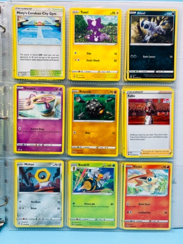 Photo 6 of 767118…81 Pokémon 2012 trading cards in binder not all pages are photographed 