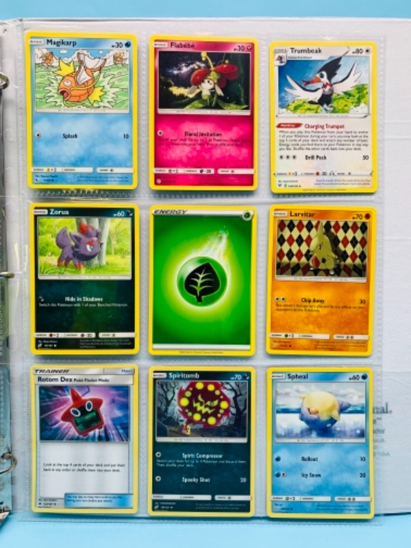 Photo 2 of 767118…81 Pokémon 2012 trading cards in binder not all pages are photographed 