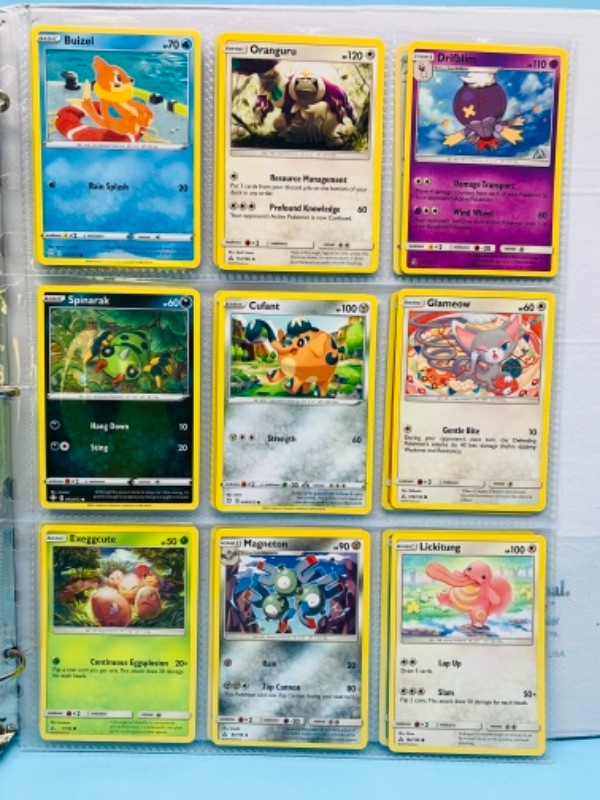 Photo 5 of 767118…81 Pokémon 2012 trading cards in binder not all pages are photographed 