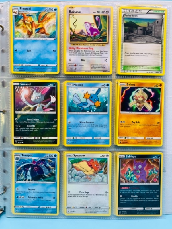 Photo 4 of 767118…81 Pokémon 2012 trading cards in binder not all pages are photographed 