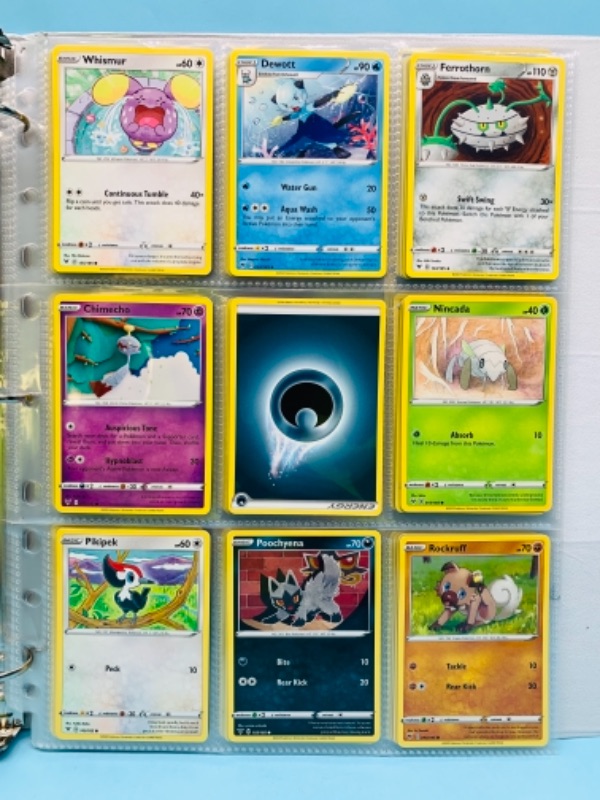 Photo 7 of 767118…81 Pokémon 2012 trading cards in binder not all pages are photographed 