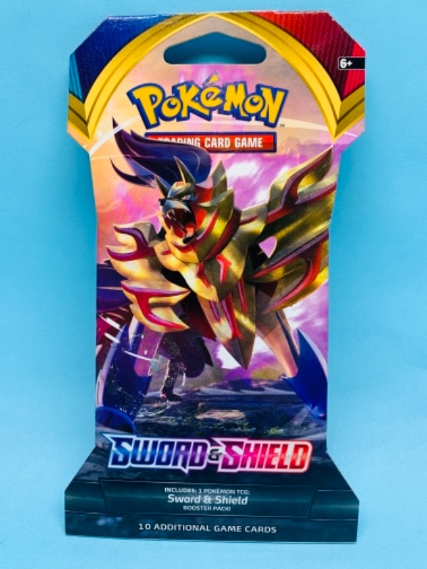 Photo 1 of 767123… sealed Pokémon sword and shield booster pack 