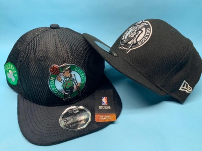 Photo 3 of 767128…2 Boston Celtics adjustable SnapBack caps 