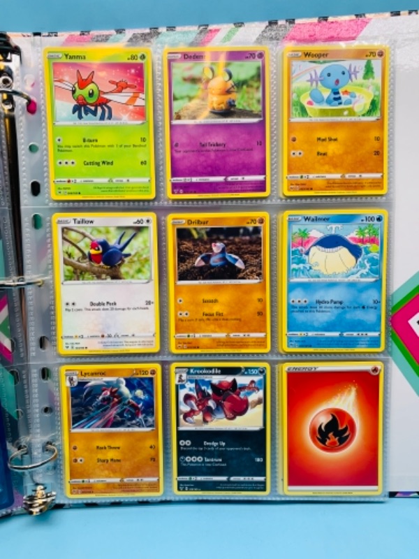 Photo 4 of 767133…81 Pokémon 2012 trading cards in binder -not all pages are photographed 