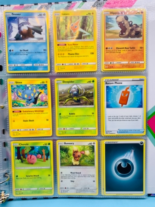 Photo 6 of 767133…81 Pokémon 2012 trading cards in binder -not all pages are photographed 