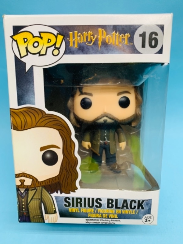 Photo 1 of 767175… Funko pop Harry potter Sirius  black vinyl figure in original box