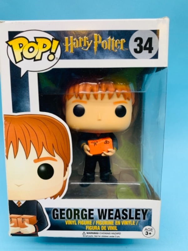 Photo 1 of 767177…Funko pop Harry potter George Weasley Vinyl figure in original box