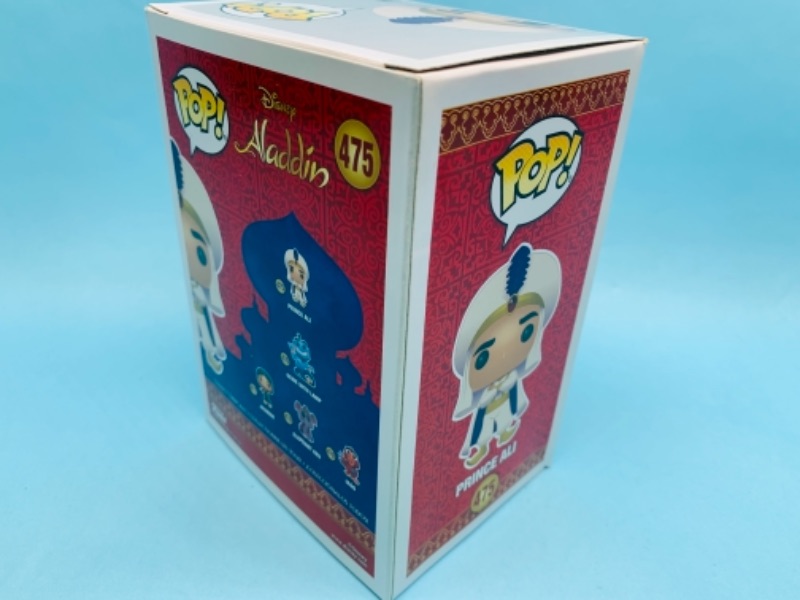 Photo 1 of 767178…Funko pop Disney Aladdin Prince ali vinyl figure in original box