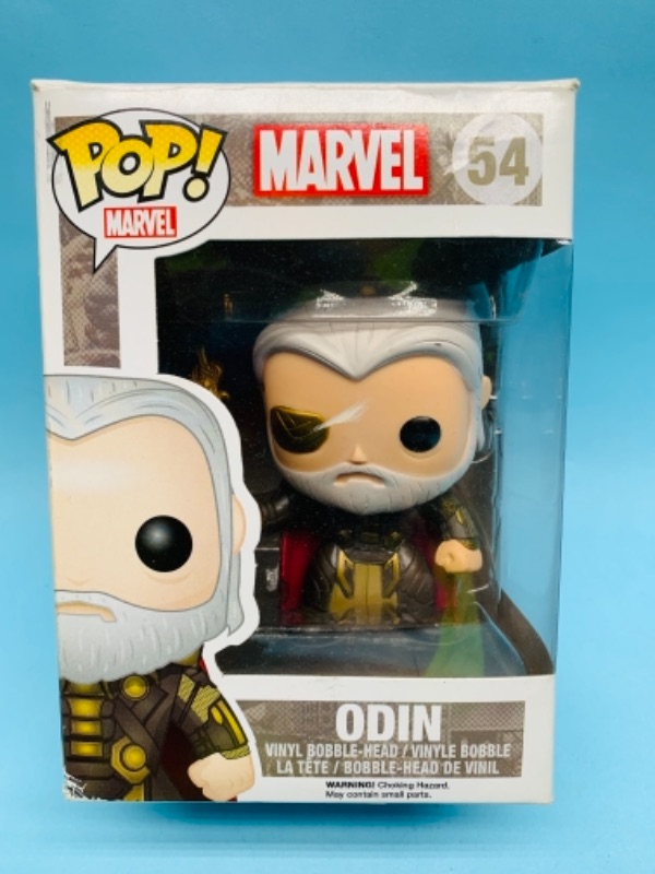 Photo 1 of 767179…Funko pop marvel Odin vinyl bobble head figure in original box 