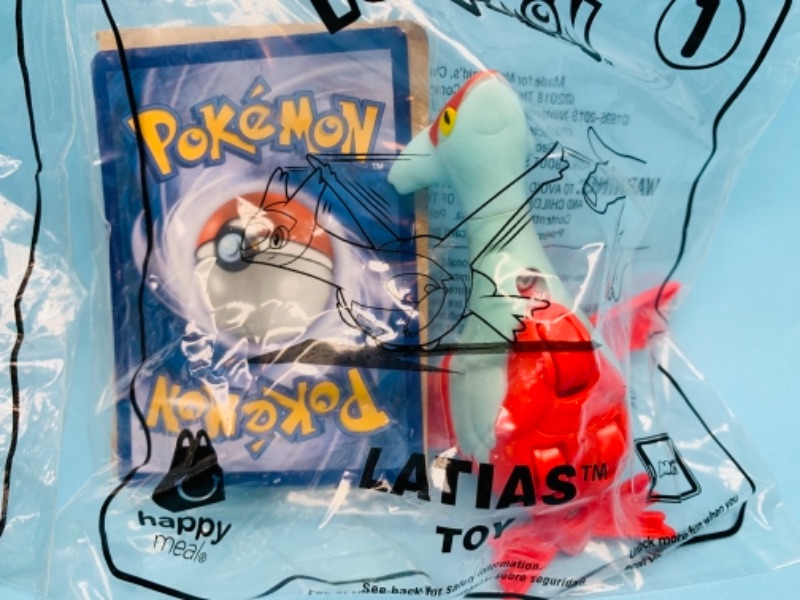 Photo 3 of 767184…2 sealed Pokémon promo cards and figures McDonald’s happy meal toys