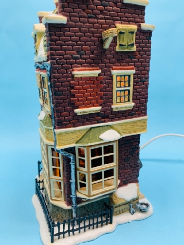 Photo 5 of 767193…dept 56 Dickens Village lighted porcelain Scrooge and Marley counting house with box 