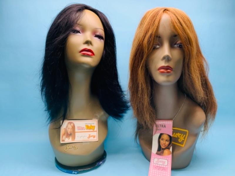 Photo 1 of 767195…2 zury mannequin wig displays 