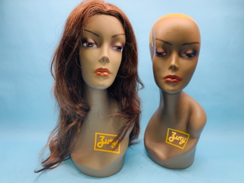 Photo 1 of 767197…2 zury mannequin wig displays 