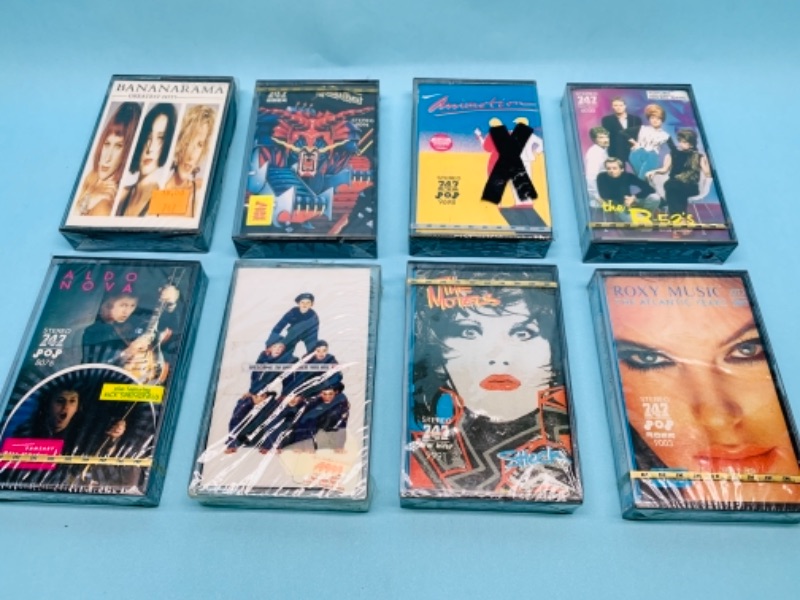 Photo 1 of 767200…8 sealed rock cassette tapes 