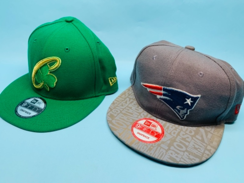 Photo 1 of 767207…patriots and Celtics adjustable SnapBack baseball caps 