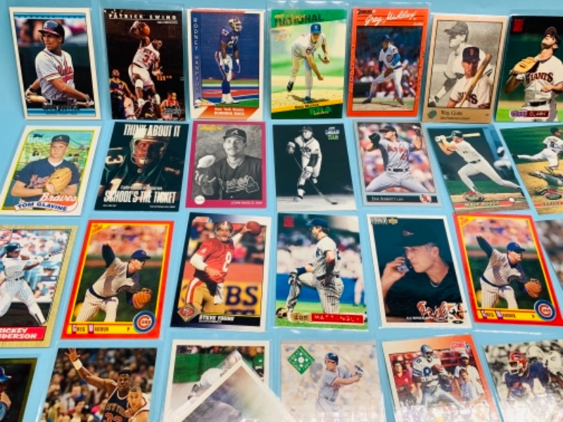 Photo 4 of 767227…75 mixed sports cards in plastic sleeves 