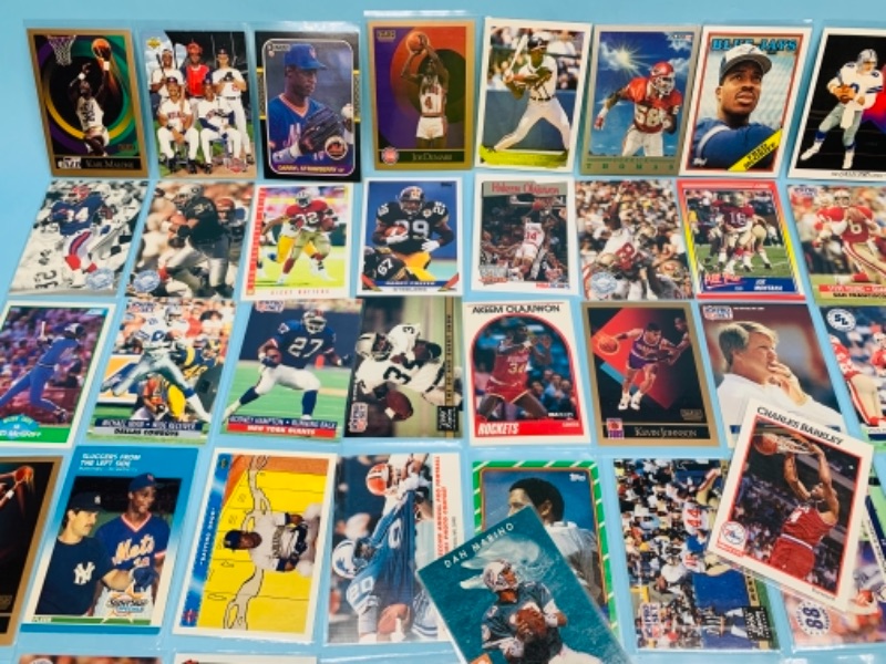 Photo 7 of 767231…75 mixed sports cards in plastic sleeves 