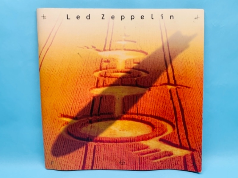 Photo 1 of 767238…vintage Led Zeppelin booklet in plastic sleeve 