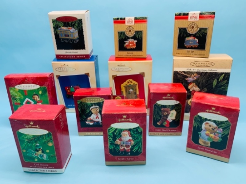 Photo 1 of 767247…12 hallmark keepsake ornaments over $120.00 value 