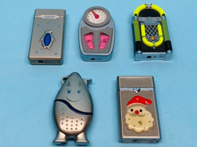 Photo 1 of 767298…5 collectible lighters 