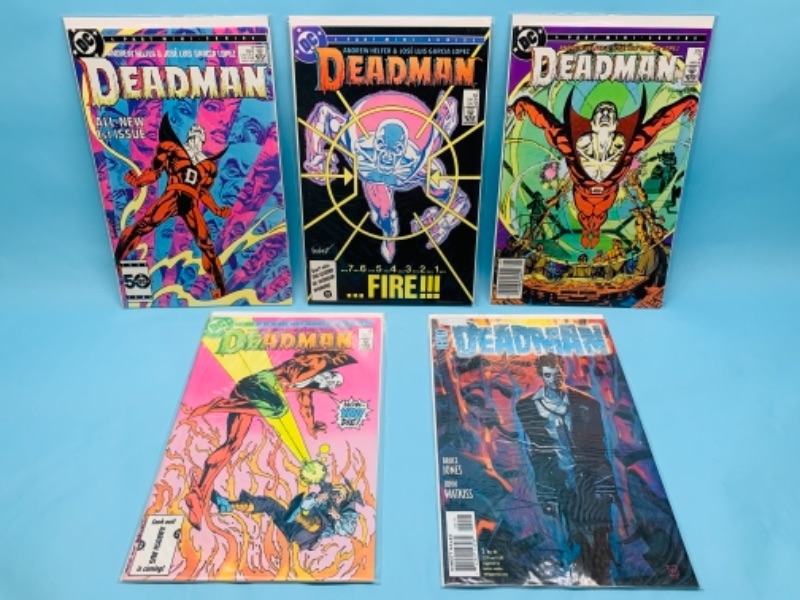 Photo 1 of 767313…vintage deadman comics in plastic sleeves