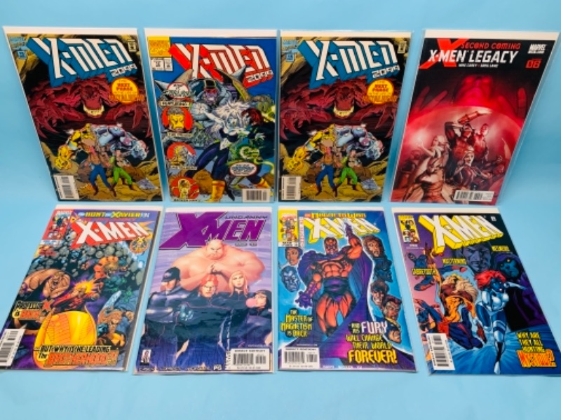 Photo 1 of 767315… 8  X-Men comics in plastic sleeves