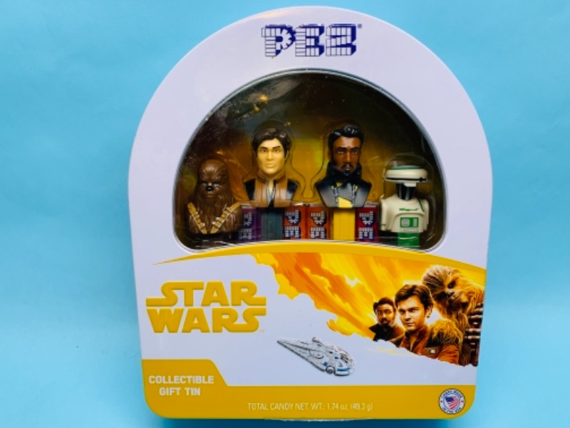 Photo 1 of 767339…pez Star Wars collectible gift tin