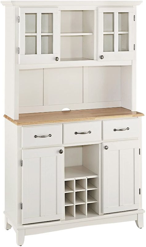 Photo 1 of Homestyles Server sideboards-buffets-credenzas, Hutch, White ONLY TOP (Box 1 of 2)
