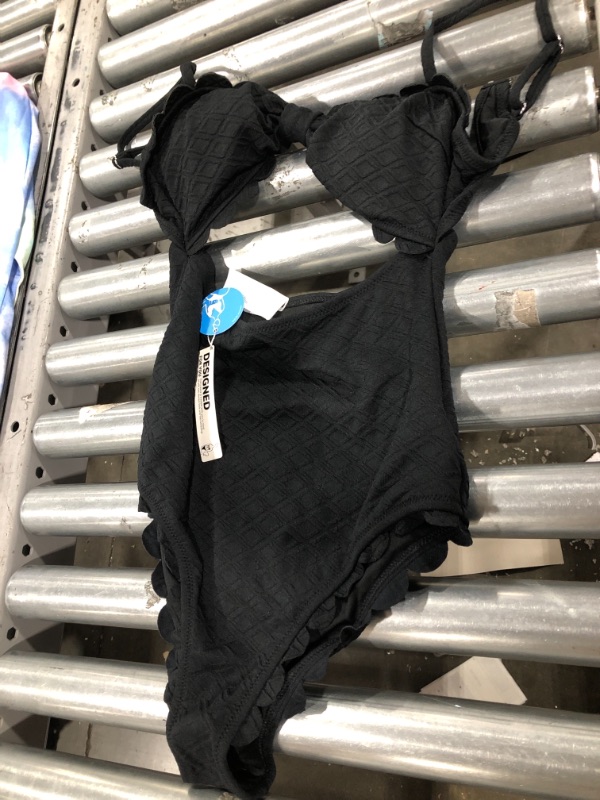 Photo 1 of M black one piece swim wear