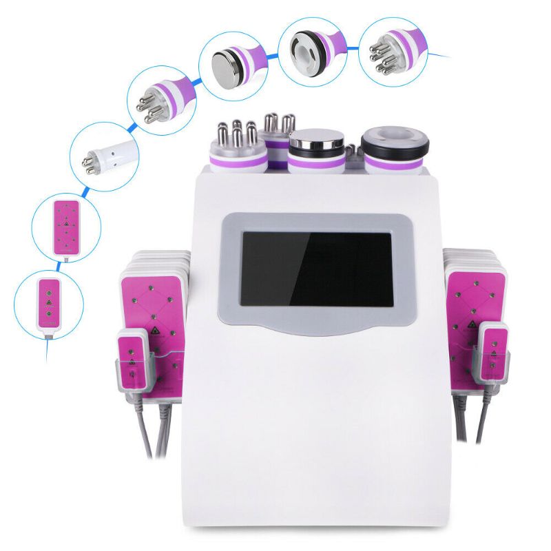 Photo 1 of 6in1 Cavitation Radio Frequency RF Vacuum Slimming Cellulite Ultrasonic Machine
