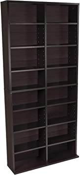 Photo 1 of Atlantic Oskar Adjustable Media Cabinet 464 Espresso