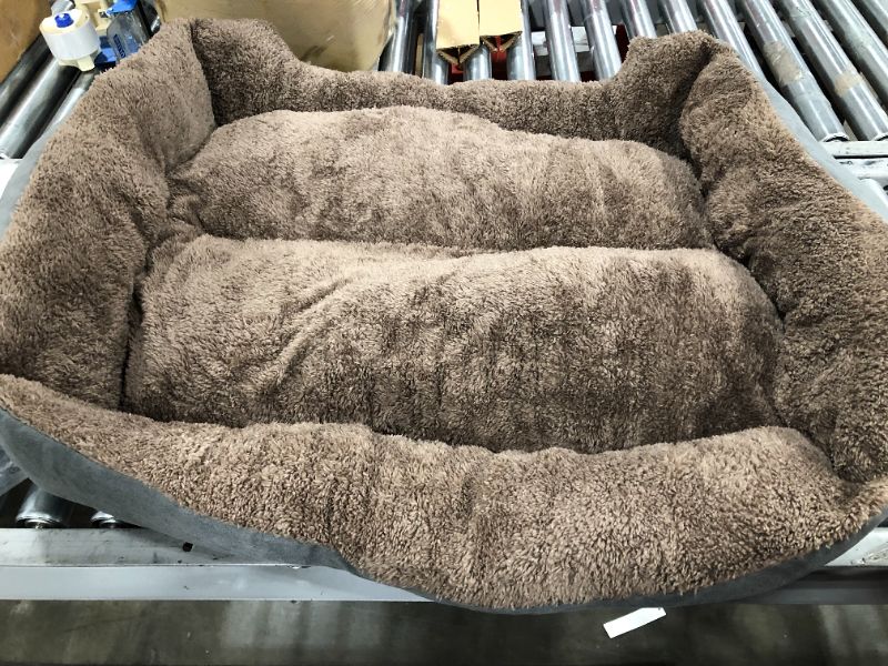 Photo 1 of 30" X 33" BROWN AND GREY PET BED
