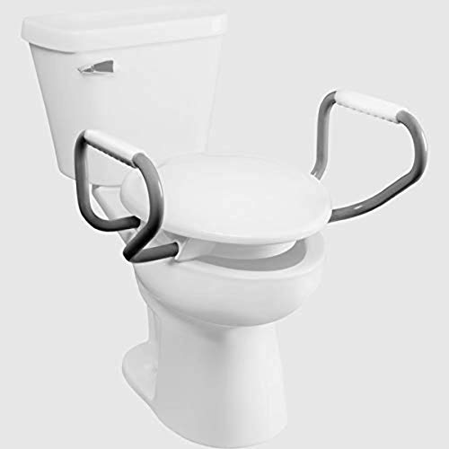 Photo 1 of Bemis R85300ARM 000 Clean Shield Toilet Seat, Arms-Round, White
