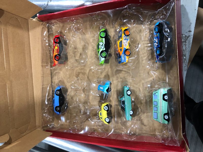 Photo 3 of ?Disney and Pixar Cars Florida International Speedway Die-Cast 10-Pack, 1:55 Scale Vehicles for Racing & Storytelling Fun, Gift for Kids Ages 3 Year
