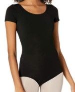 Photo 1 of Capezio Women's Team Basic Short Sleeve Leotard M