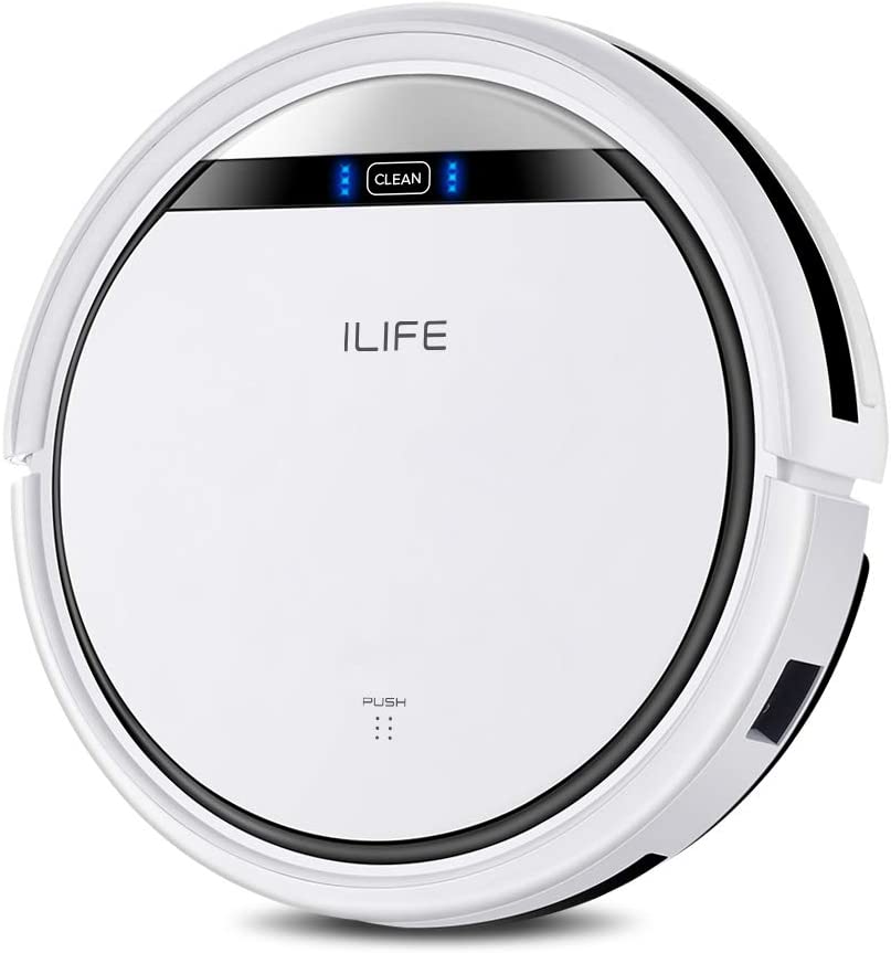 Photo 1 of ILIFE V3s Pro Robot Vacuum Cleaner, Tangle-free Suction , Slim, Automatic Self-Charging Robotic Vacuum Cleaner, Daily Schedule Cleaning, Ideal For Pet Hair?Hard Floor and Low Pile Carpet
