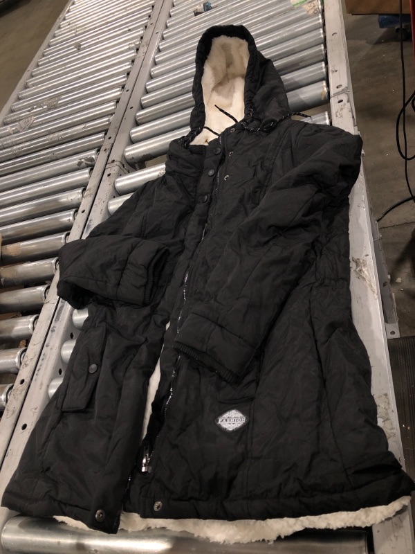 Photo 1 of L black hooded jacket