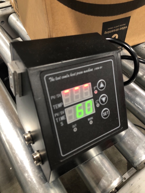 Photo 1 of TZUTOGETHER Upgrade Heat Press Machine Digital Box, New Slide Rail and Dual Interface Settings, More Stable Power/Auto-Timing/LED Controller, Meet The Needs of Various Types of Heat Press Machine.
