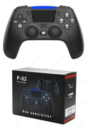 Photo 1 of Wireless Gamepad For PS4 Console Game Controller Bluetooth Joystick For PC Android Phone For PS5 Style Double Shock set of 2
