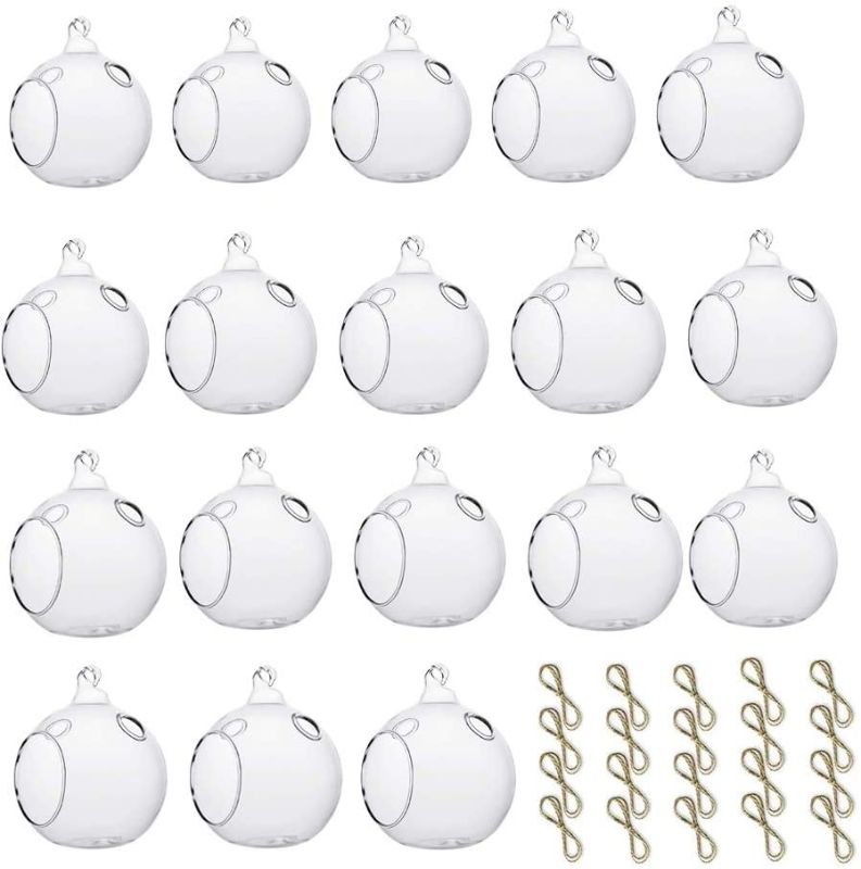 Photo 1 of 96 glass pot hangers 