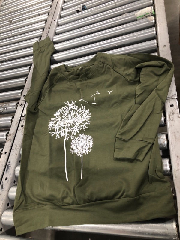 Photo 1 of S Long sleeve olive sweater