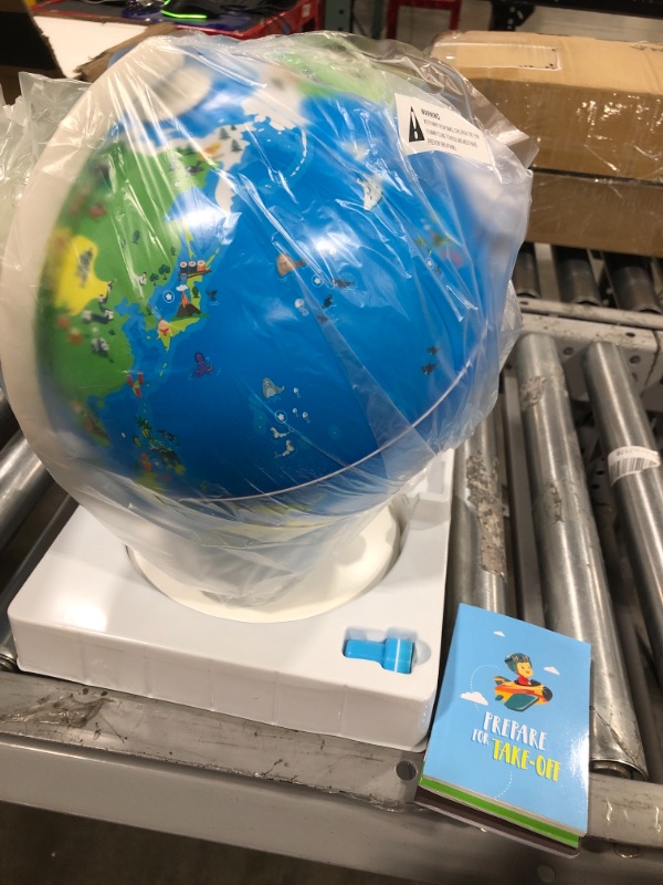 Photo 3 of Orboot Earth by PlayShifu (App Based): Interactive AR Globe For Kids, STEM Toy Ages 4-10, Educational Gift For Boys & Girls (No Borders, No Names On Globe)
