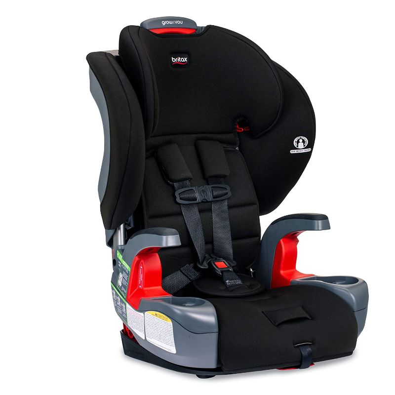 Photo 1 of Britax Grow with You Harness-2-Booster Car Seat BLACK AND GREY 
