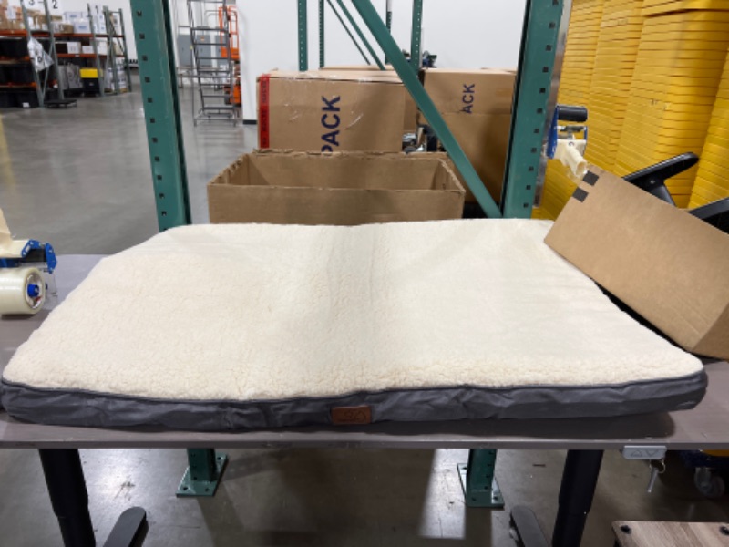 Photo 1 of Bedsure Large Dog Bed for Large Dogs - Big Orthopedic Dog Beds with Removable Washable Cover, Egg Crate Foam Pet Bed Mat, Suitable for 50 lbs to 100 lbs
