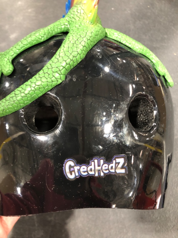 Photo 3 of Cred Hedz Gecko Children's Safety Helmet, Black