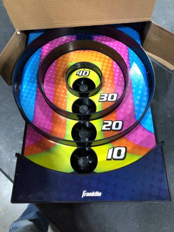 Photo 3 of Franklin Sports Whirl Ball Arcade Game - Gameroom Ball Rolling Game for Kids + Adults - in-Home Family Bowling Game with Balls Included
