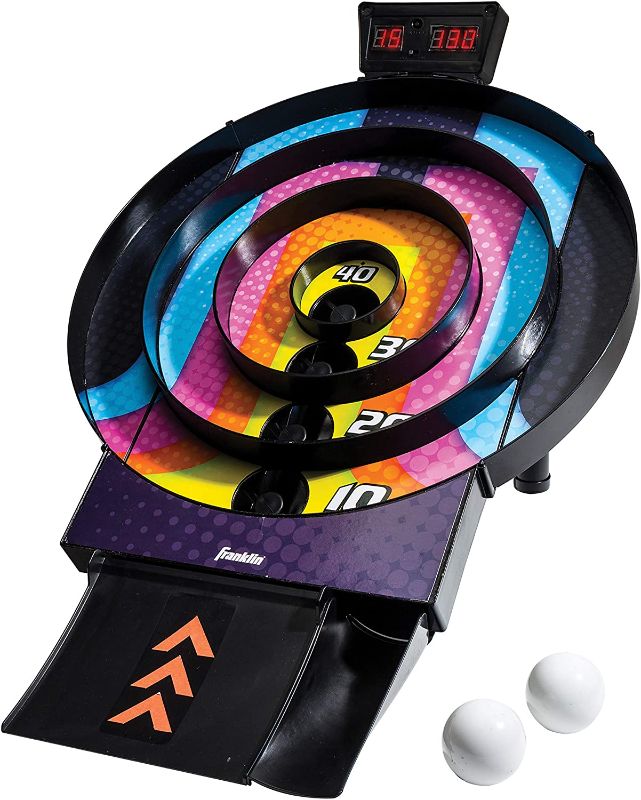 Photo 1 of Franklin Sports Whirl Ball Arcade Game - Gameroom Ball Rolling Game for Kids + Adults - in-Home Family Bowling Game with Balls Included
