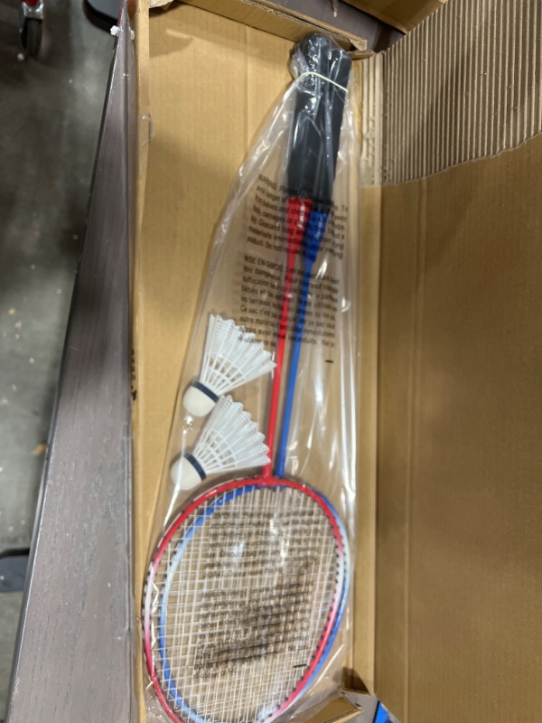 Photo 2 of Franklin Sports 2-Player Replacement Racquet Set, Red/Blue