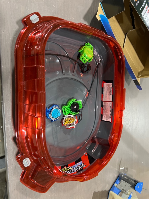 Photo 2 of Beyblade Rail Rush Battle Set